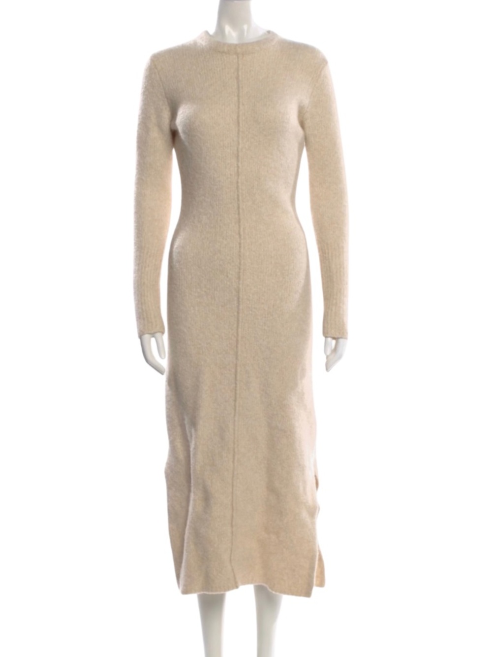LOULOU STUDIO Cashmere Long Dress Cream $600 NWOT Sz S